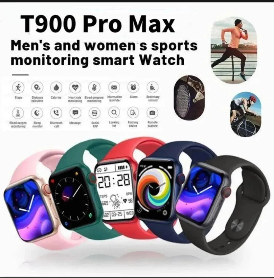 Affordable Multicolor Smart Watch T900 Pro Max