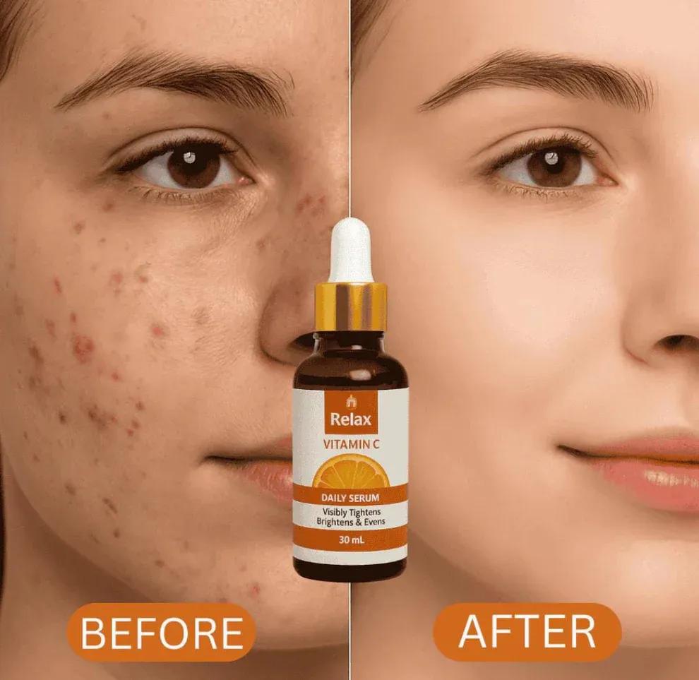 Relax Vitamin C Serum 30ml Skin Brightening Anti Aging 5.0