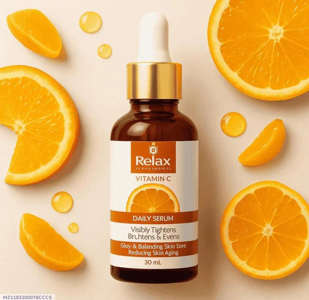 Relax Vitamin C Serum 30ml Skin Brightening Anti Aging 5.0