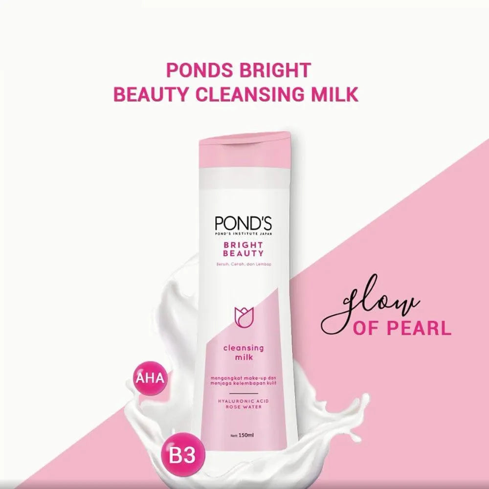 Ponds Brightening Cleansing Milk 150ml Pearl Glow