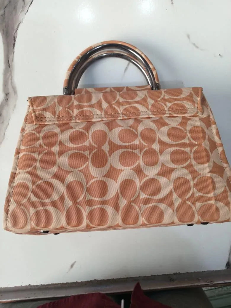 Stylish Mini PU Leather Bag Brown for Women