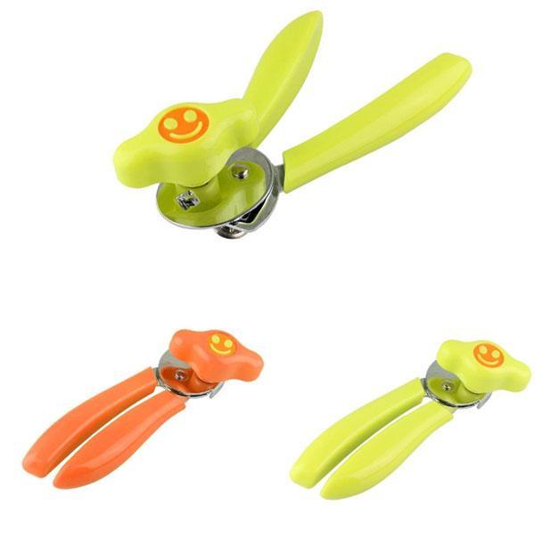 Stainless Steel Can & Bottle Opener with Smile Grip