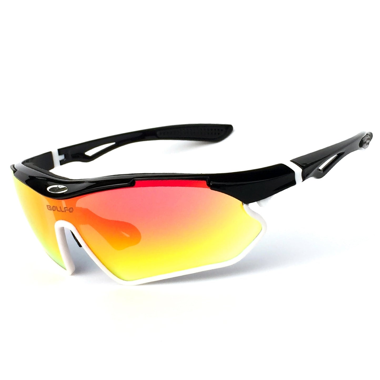Bollfo Anti-UV Cycling Goggles for Men Women Sports Sunglasses