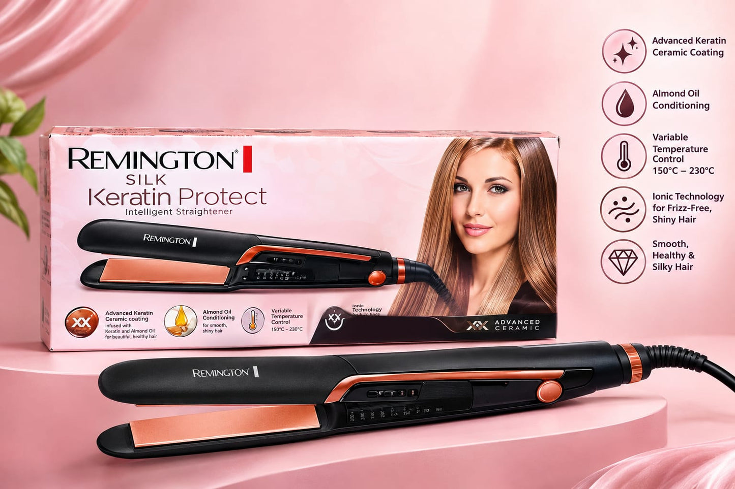 Remington Keratin Protect Hair Straightener