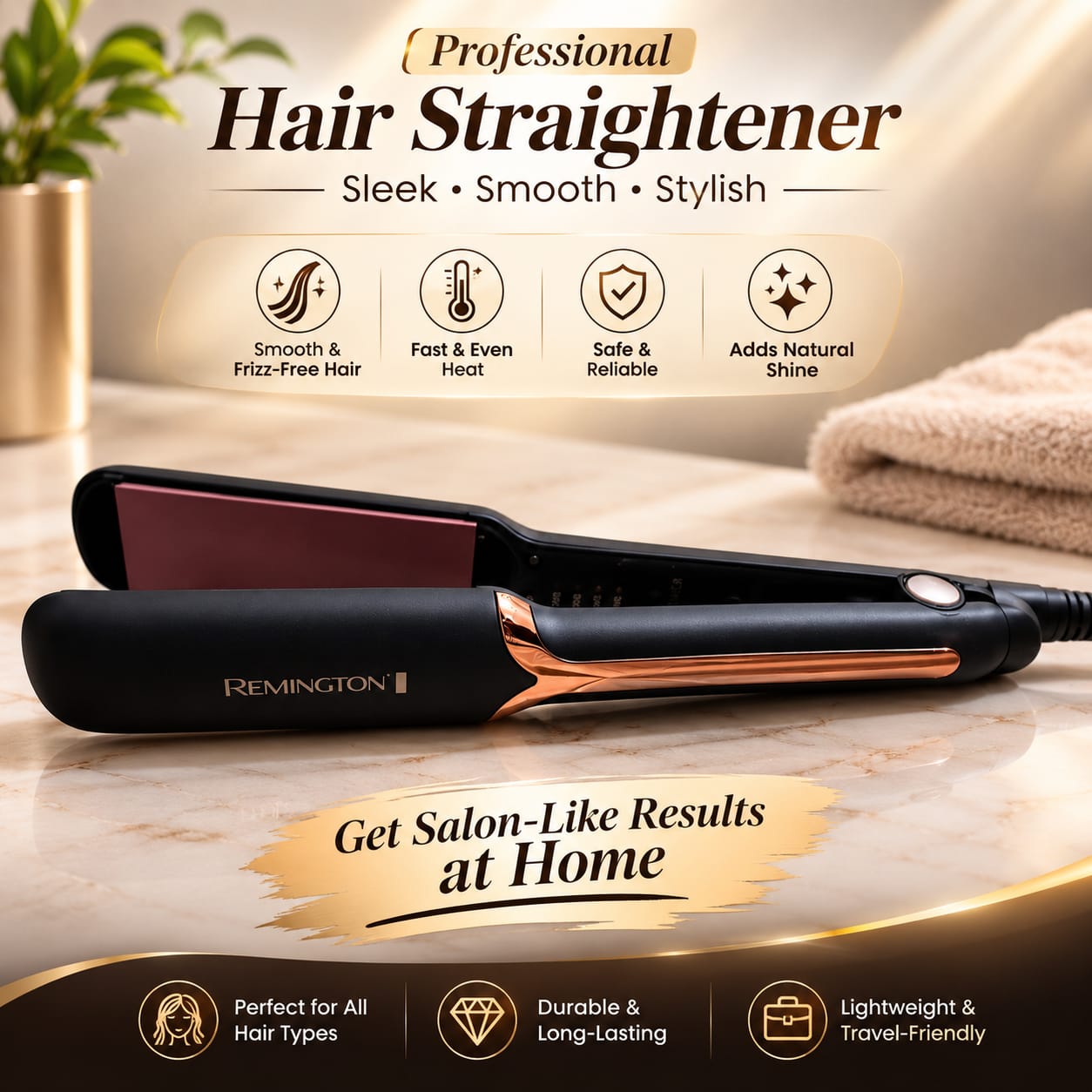 Remington Keratin Protect Hair Straightener